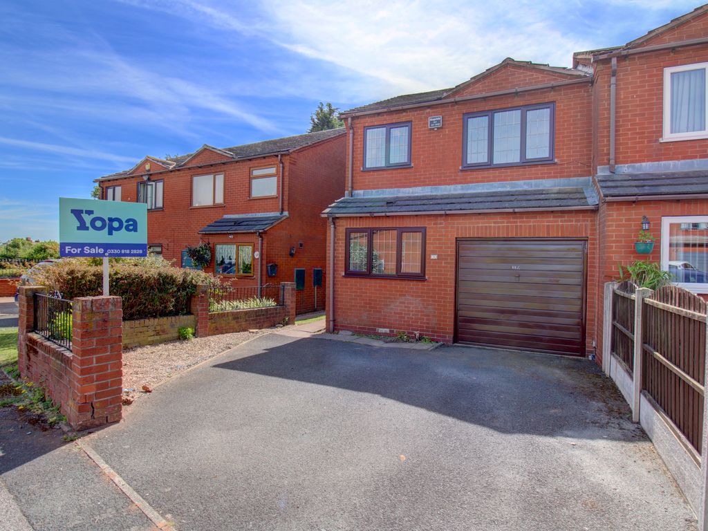3 bed semidetached house for sale in Franklin Drive, Burntwood WS7