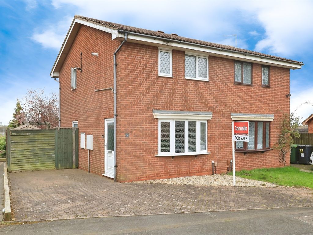 2 bed semidetached house for sale in The Downs, Oxley, Wolverhampton