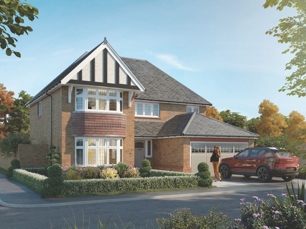 New home, 4 bed detached house for sale in "Henley" at London Road