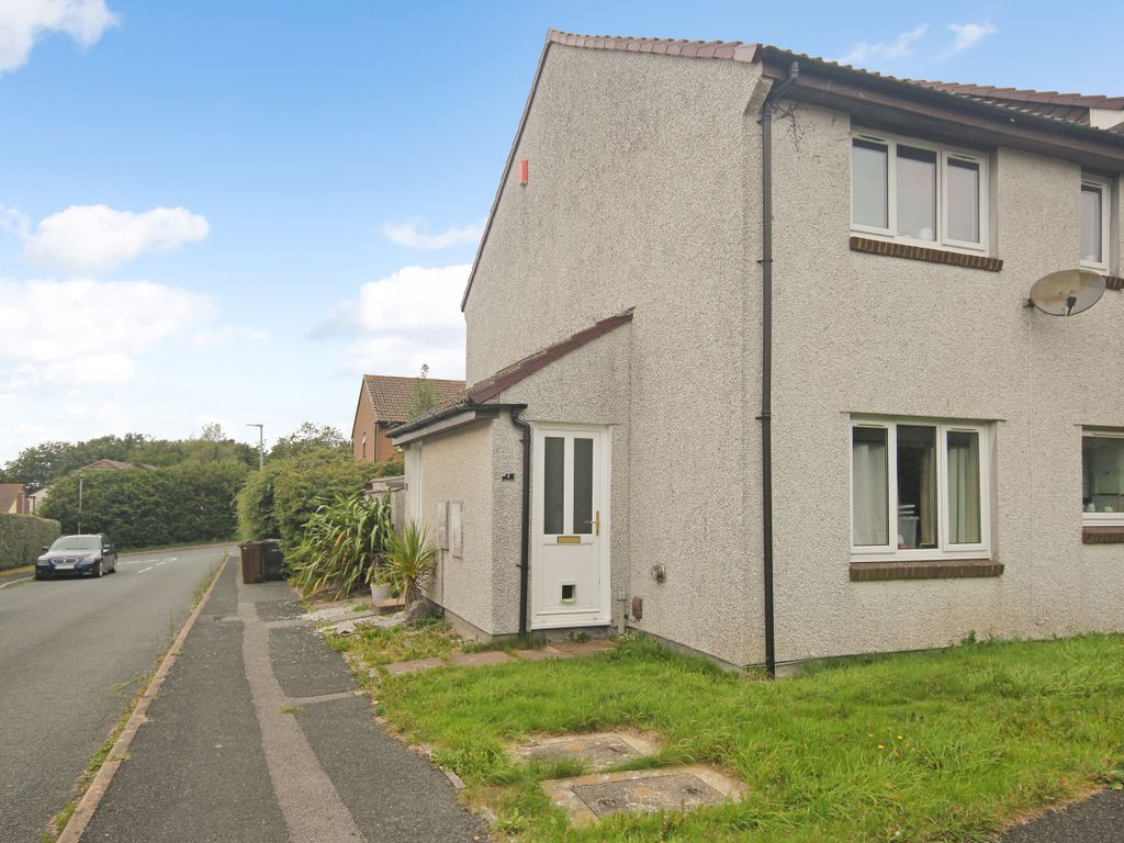 1 bed end terrace house for sale in Holmer Down, Woolwell, Plymouth PL6