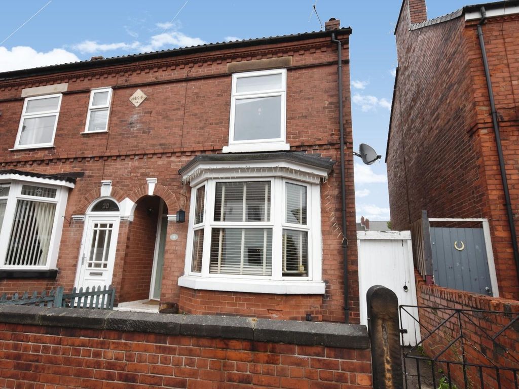 3 bed semidetached house for sale in York Street, Hasland