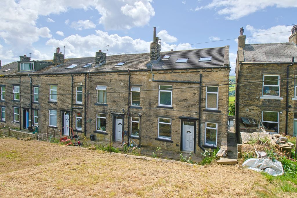 3 bed terraced house for sale in Springfield Terrace, Luddendenfoot