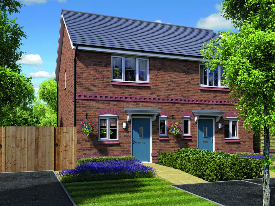 New home, 2 bed semidetached house for sale in Walton Road, Drakelow
