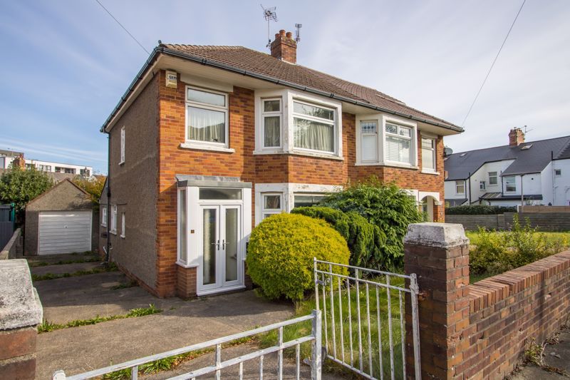3 bed semidetached house for sale in Fairfield Road, Penarth CF64, £