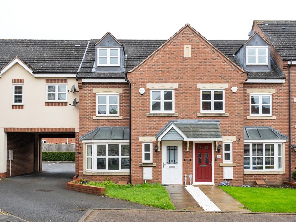 4 bed terraced house for sale in Middlewood Close, Solihull B91, £