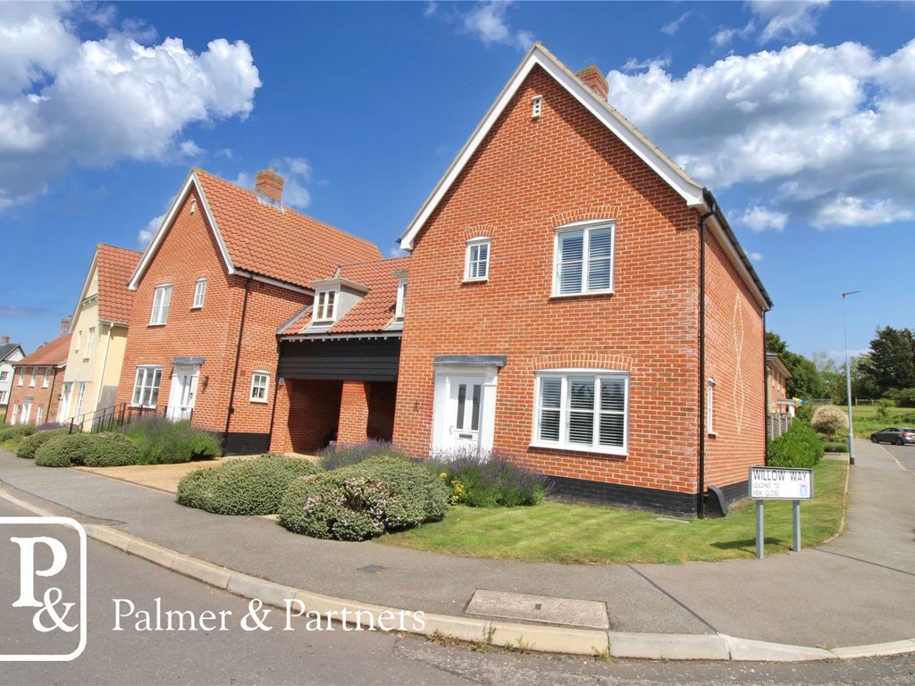 3 bed link detached house for sale in Beech Road, Saxmundham, Suffolk IP17, £365,000 Zoopla