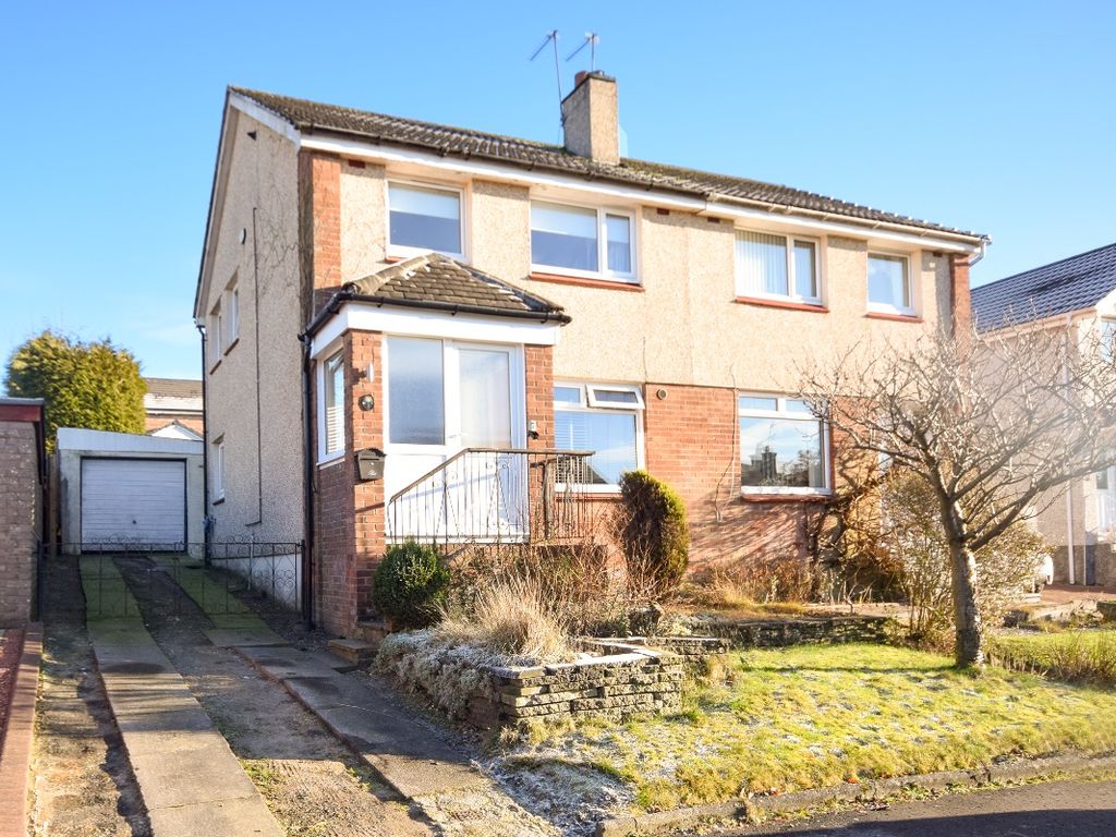 3 bed semidetached house for sale in Galloway Road, Airdrie ML6, £