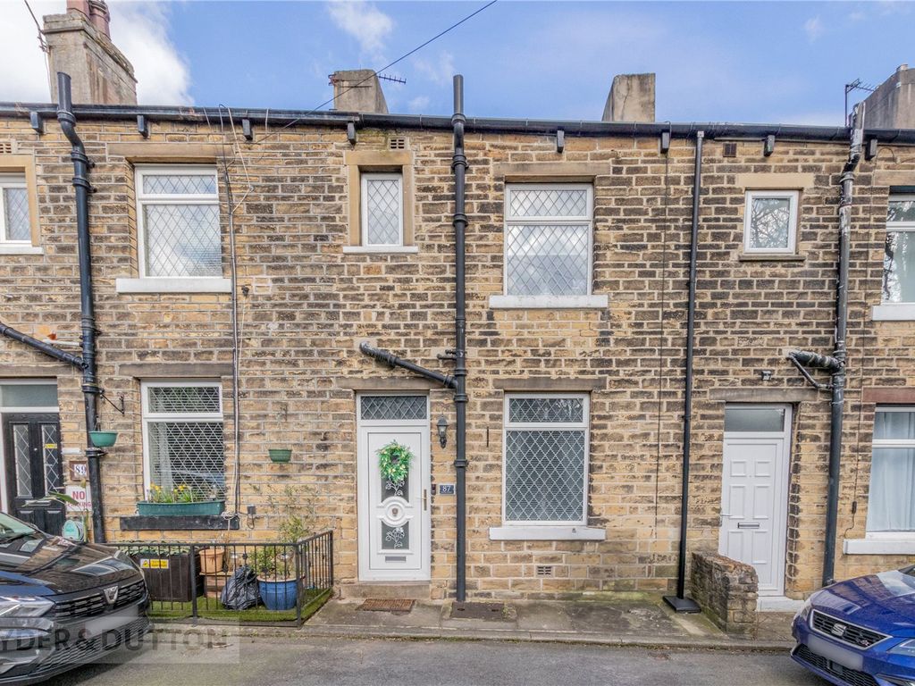 2 bed terraced house for sale in Wood Street, Longwood, Huddersfield