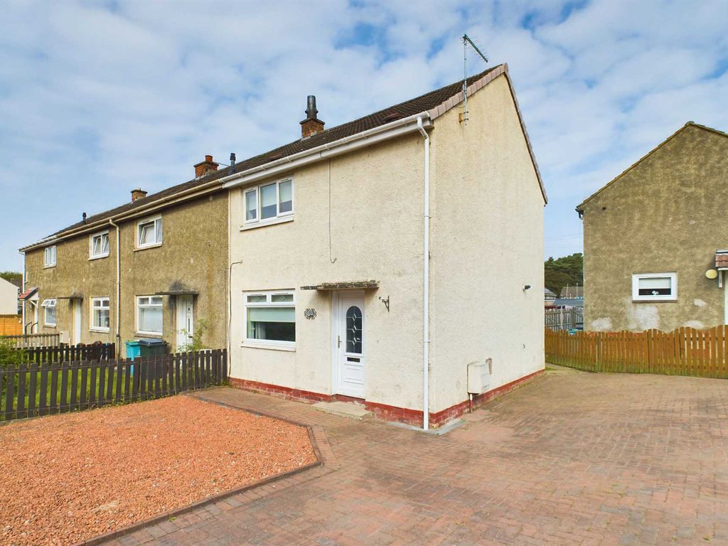 2 bed end terrace house for sale in Kilmeny Crescent, Wishaw ML2, £