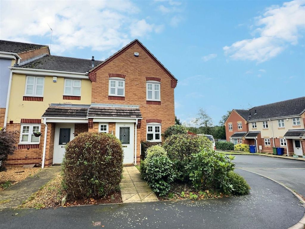 3 bed end terrace house for sale in Barn Way, Cannock WS12, £220,000