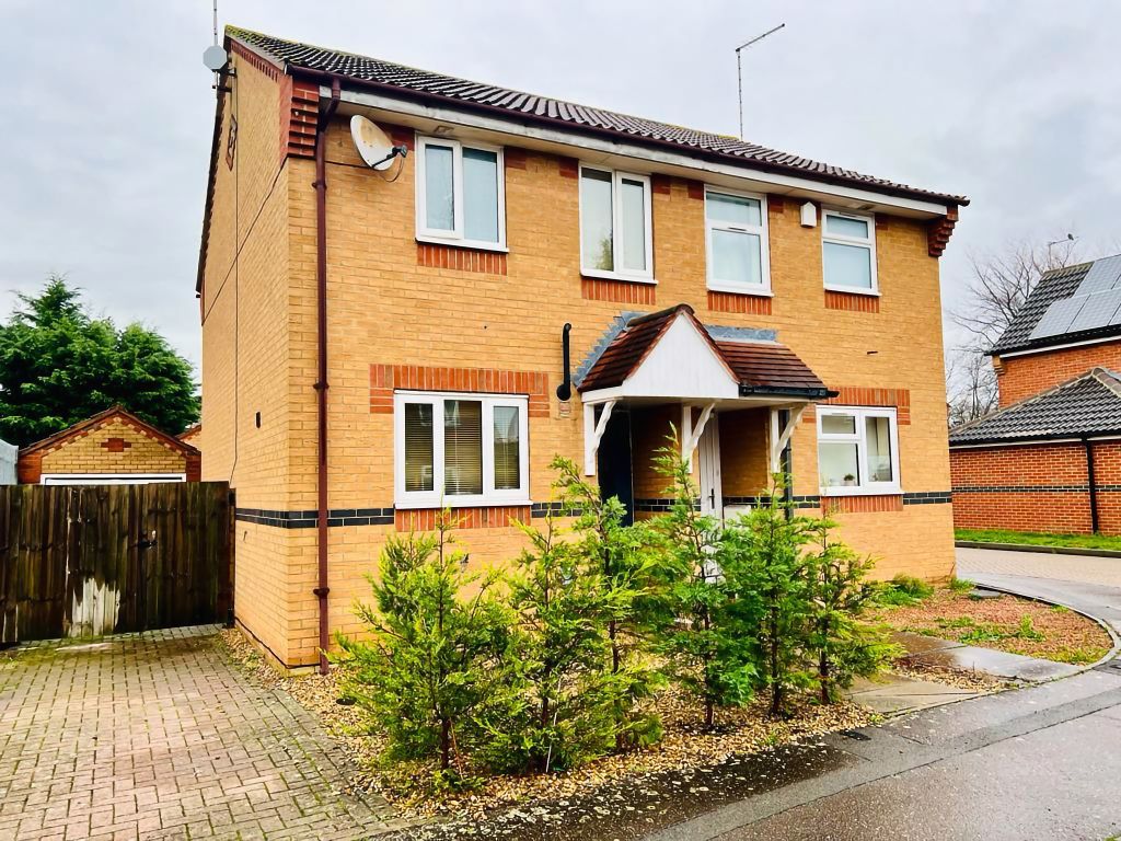2 bed semidetached house for sale in Coltsfoot Drive, Woodston