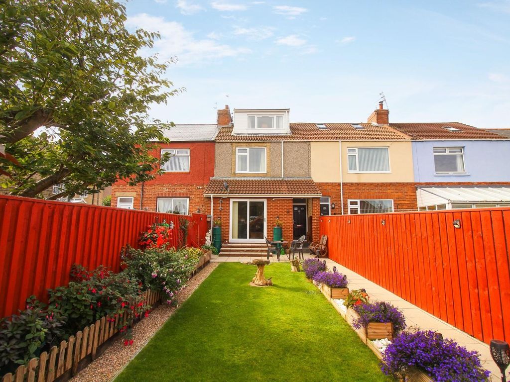 3 bed terraced house for sale in Locarno Place, NewbigginByTheSea
