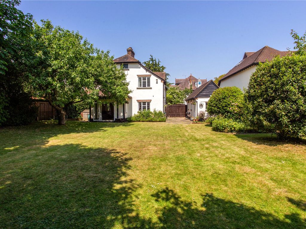 4 bed detached house for sale in Highfield Road, West Byfleet, Surrey