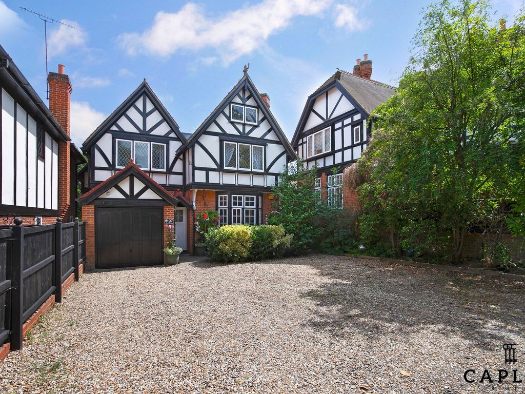 4 bed detached house for sale in Monkhams Lane, Woodford Green IG8, £