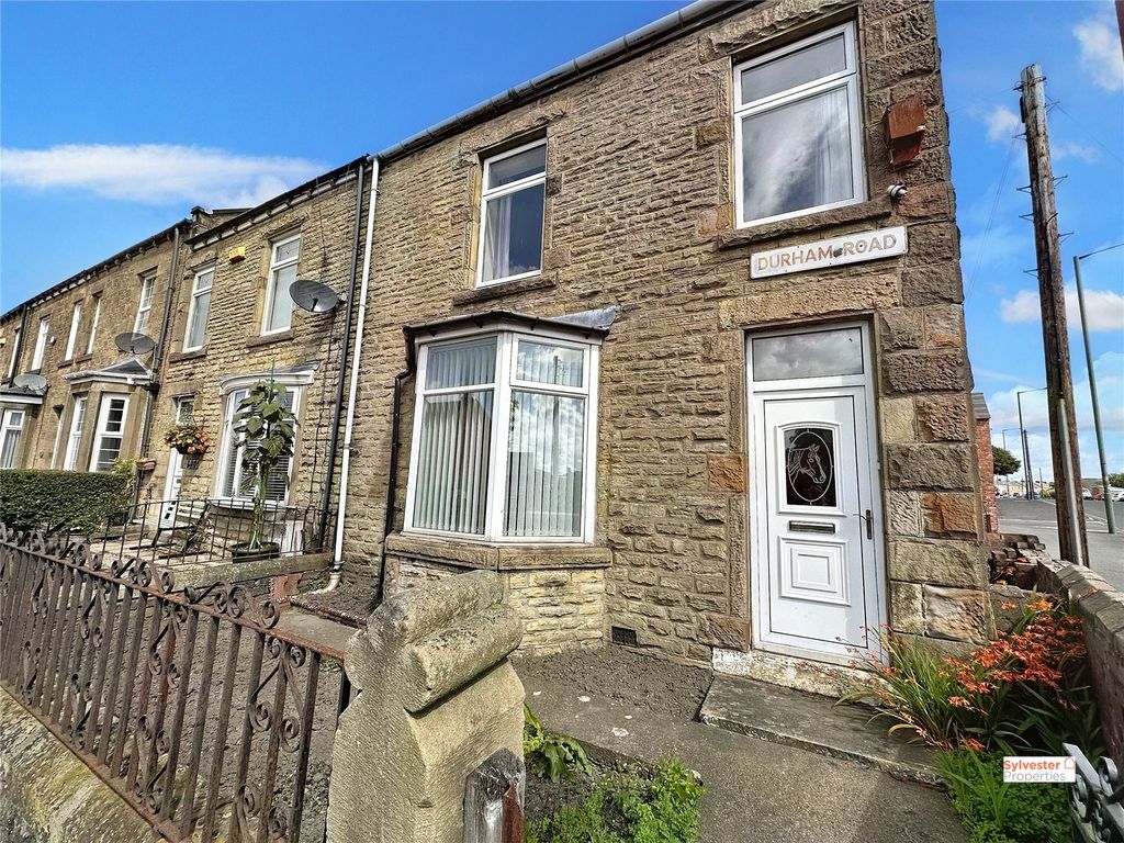 3 bed end terrace house for sale in Durham Road, Annfield Plain DH9, £