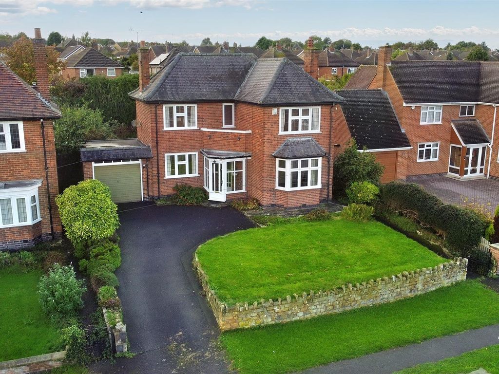 3 bed detached house for sale in Cropston Road, Anstey, Leicester LE7