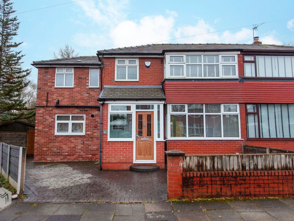 3 bed semidetached house for sale in Marlow Drive, Swinton, Manchester