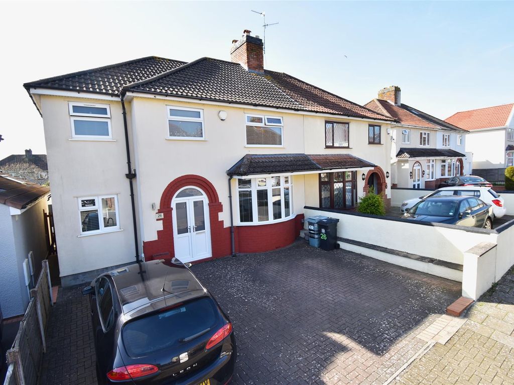 3 bed semidetached house for sale in Alexandra Road, Bedminster Down
