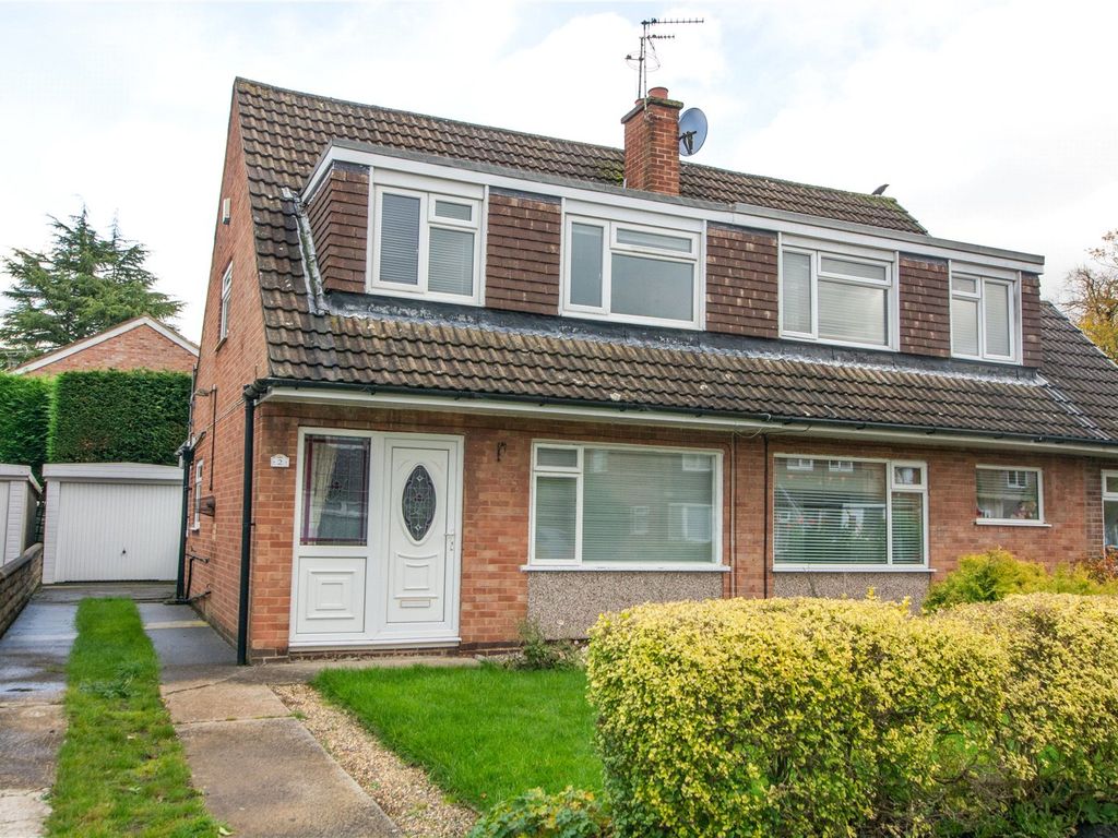 3 bed semidetached house for sale in Longwood Crescent, Leeds, West Yorkshire LS17, £300,000