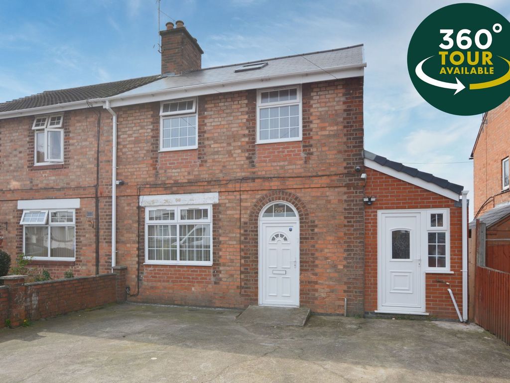 4 bed semidetached house for sale in Gwendolen Road, Evington