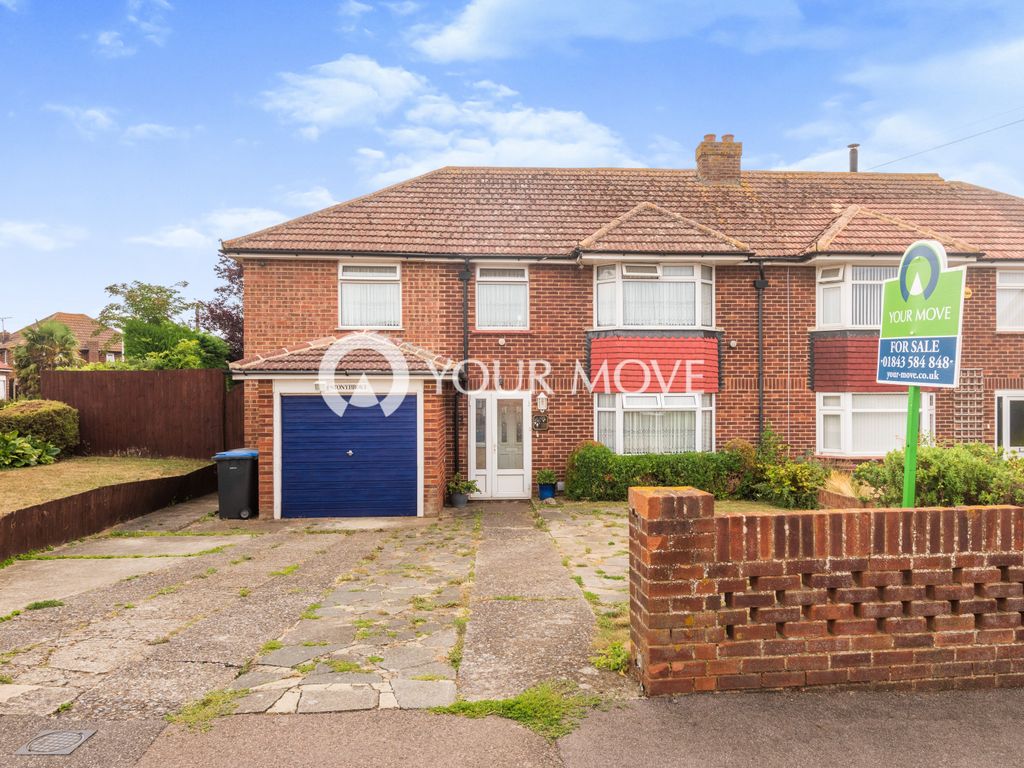 5 bed semidetached house for sale in Coniston Avenue, Ramsgate, Kent