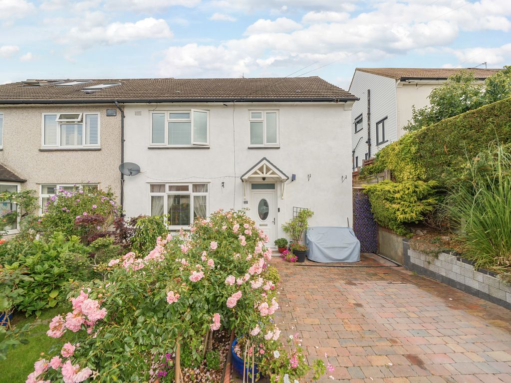 3 bed semidetached house for sale in Kevington Drive, Orpington BR5, £