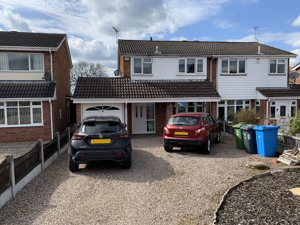 3 bed semidetached house for sale in Bridgewater Close, Penkridge