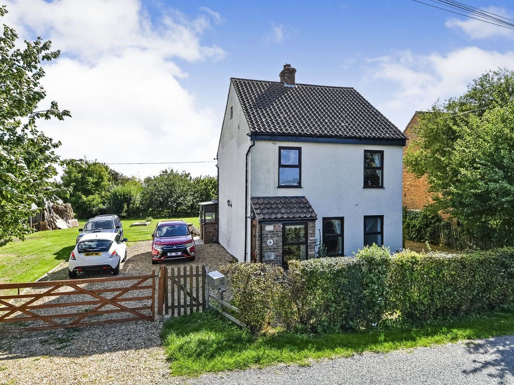 4 bed detached house for sale in Cuckoo Road, Stow Bridge, King's Lynn