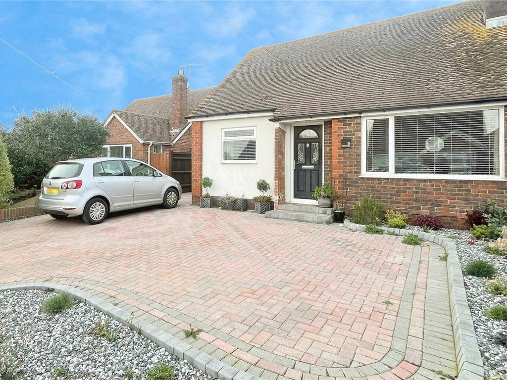 2 bed bungalow for sale in Edwin Close, Sompting, Lancing, West Sussex
