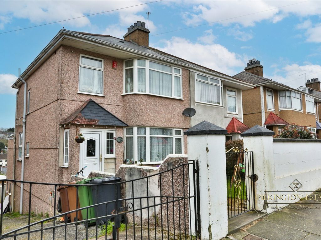 3 bed semidetached house for sale in Efford Crescent, Plymouth, Devon