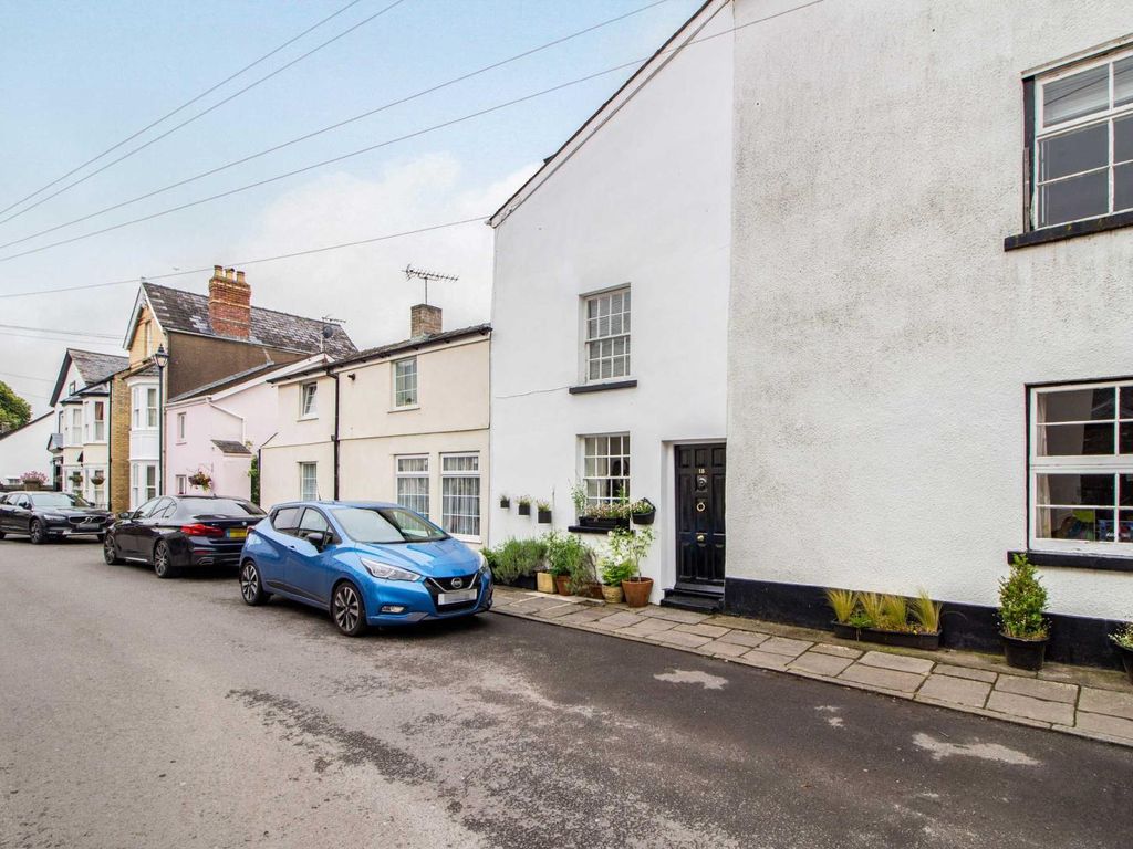 3 bed terraced house for sale in Old Market Street, Usk, Monmouthshire