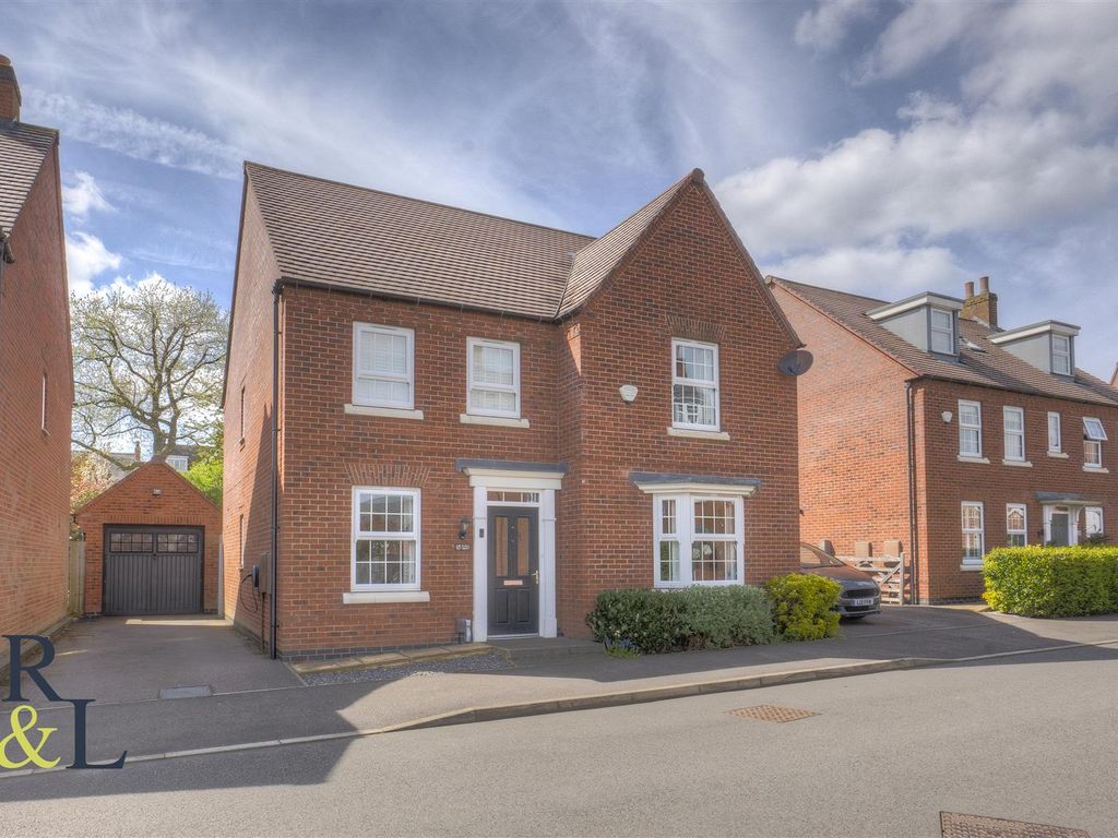 4 bed detached house for sale in Flora Grove, AshbyDeLaZouch LE65