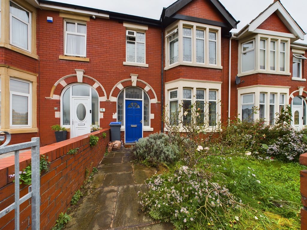 3 bed terraced house for sale in St. Martins Road, Blackpool FY4, £