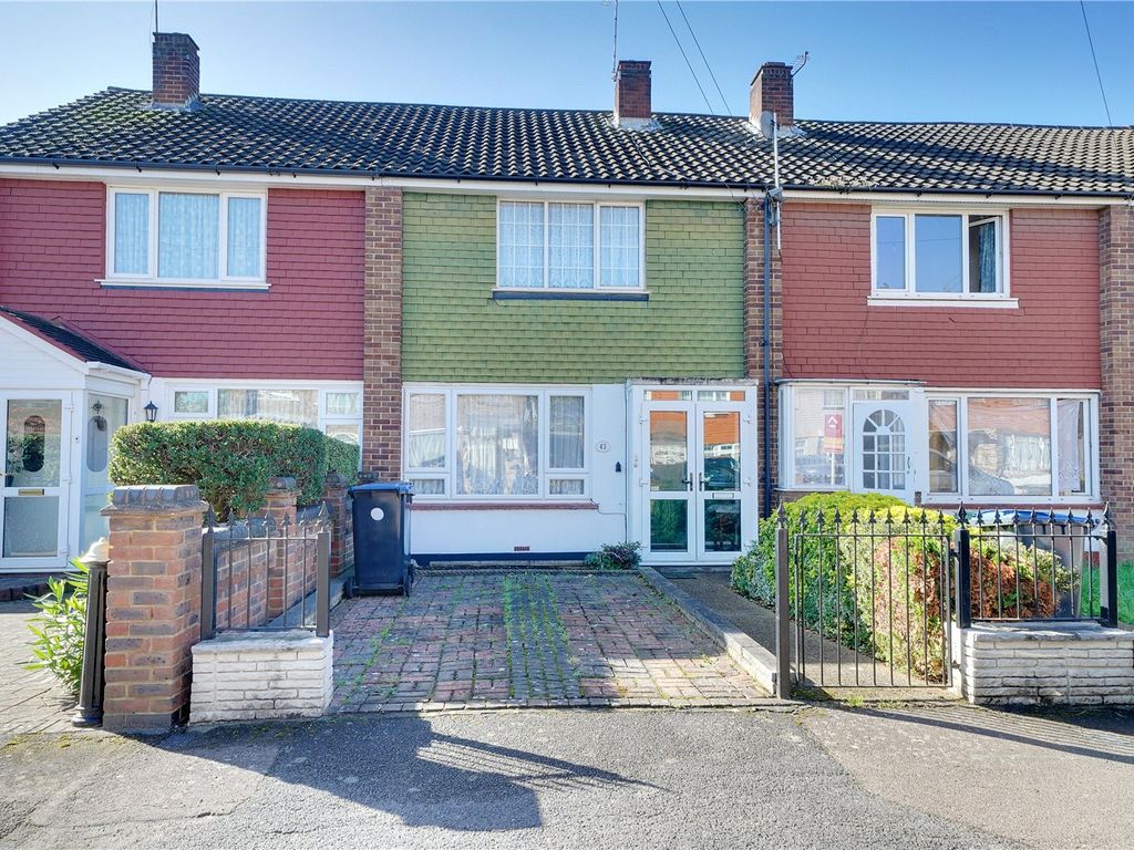 2 bed terraced house for sale in Avondale Crescent, Enfield EN3, £