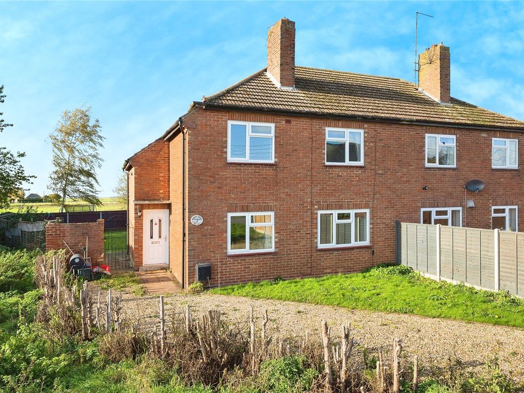 3 bed semidetached house for sale in North Drove, Pode Hole, Spalding