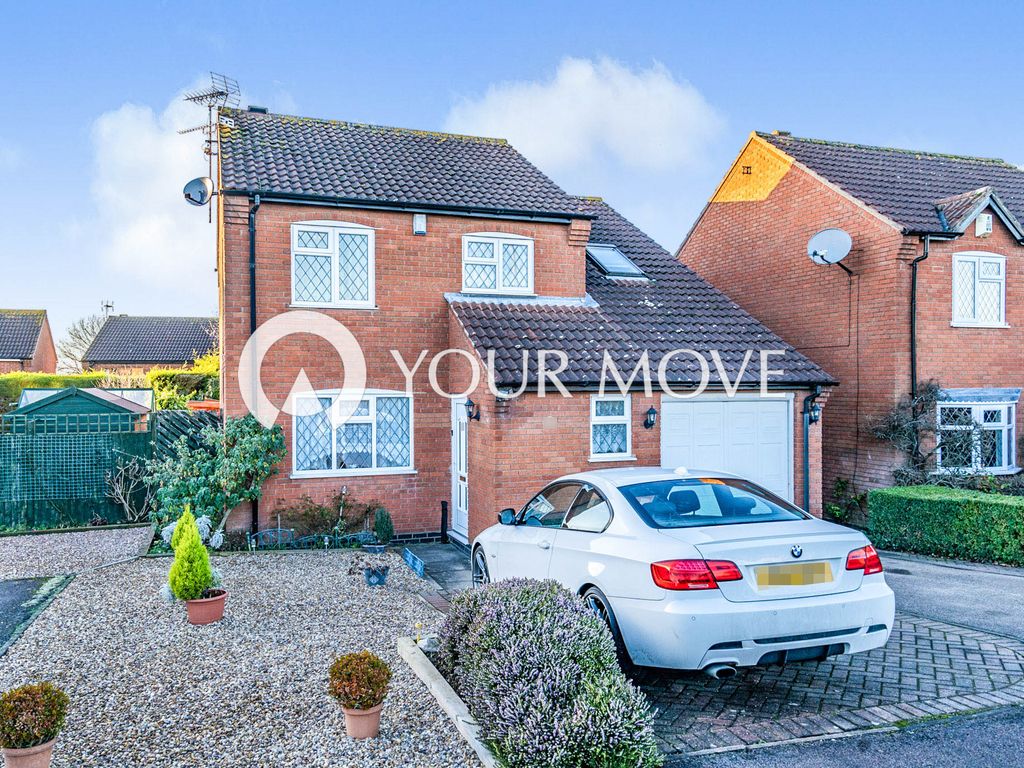 4 bed detached house for sale in Hardwicke Road, Narborough, Leicester