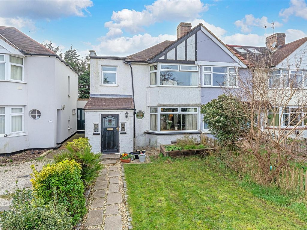 3 bed end terrace house for sale in Uxbridge Road, Feltham TW13, £