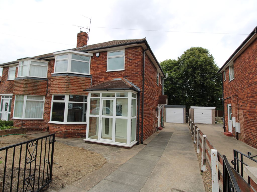 3 bed semidetached house for sale in Grenville Road, Balby, Doncaster