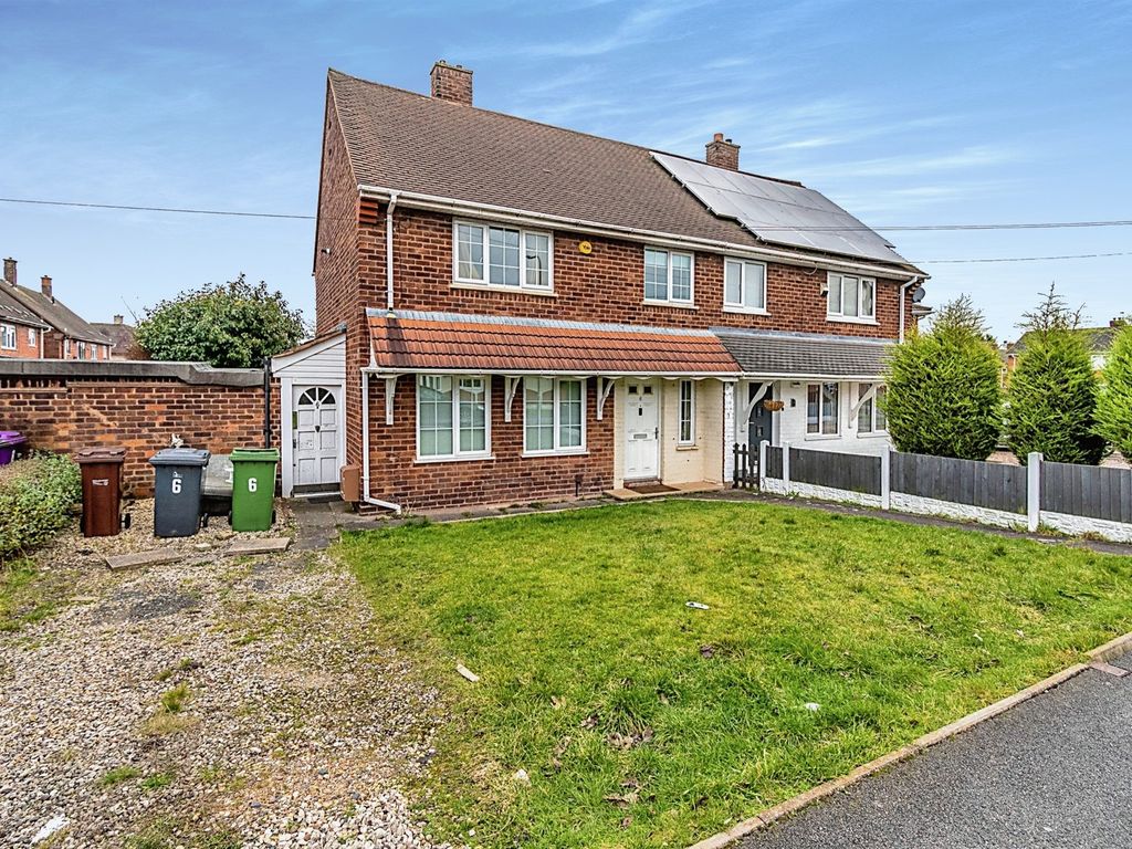 3 bed semidetached house for sale in Wall Street, Wolverhampton WV1