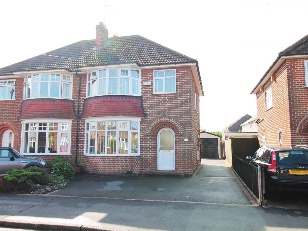 3 bed semidetached house for sale in Scotlands Drive, Coalville, Leicestershire LE67, £240,000