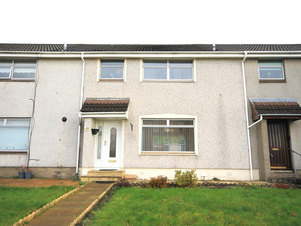 3 bed terraced house for sale in Lamlash Place, Motherwell ML1, £