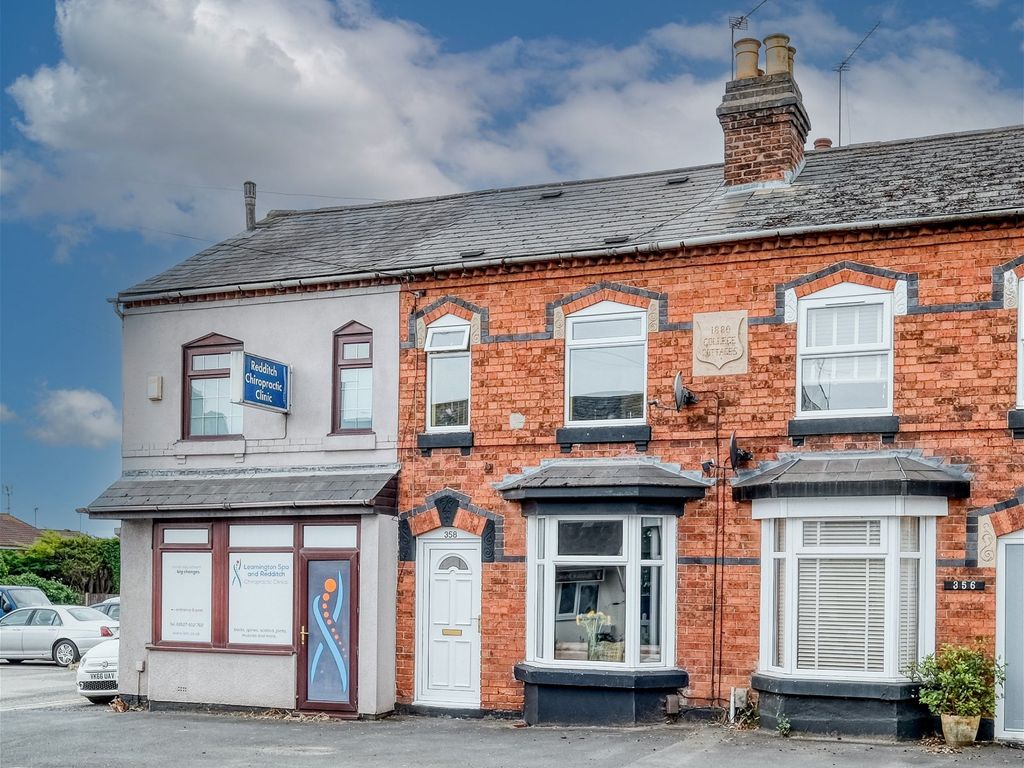 3 bed terraced house for sale in Evesham Road, Crabbs Cross, Redditch