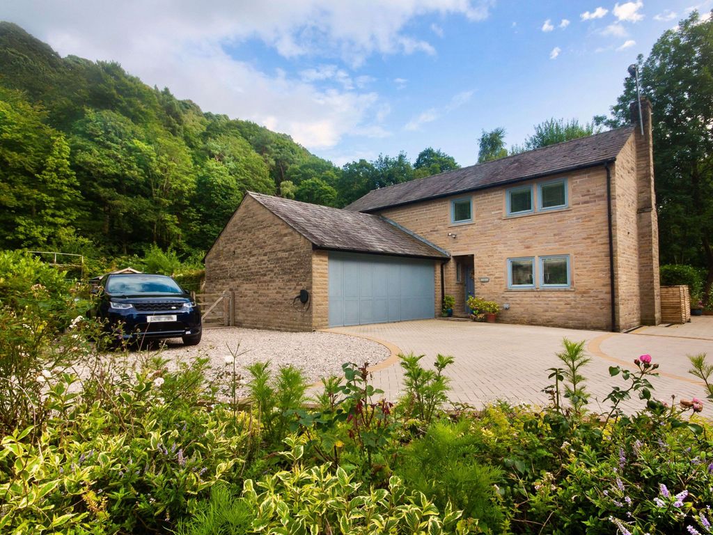 4 bed detached house for sale in Milton, Lee Mill Road, Hebden Bridge