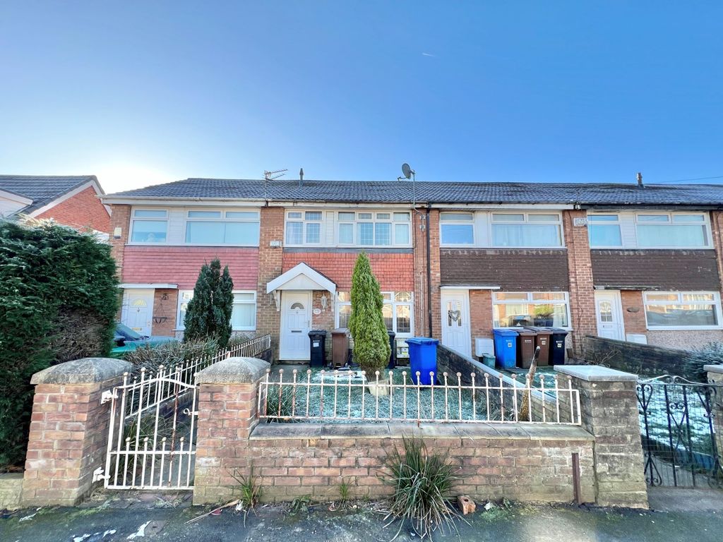 3 bed terraced house for sale in Olwen Crescent, Reddish, Stockport SK5