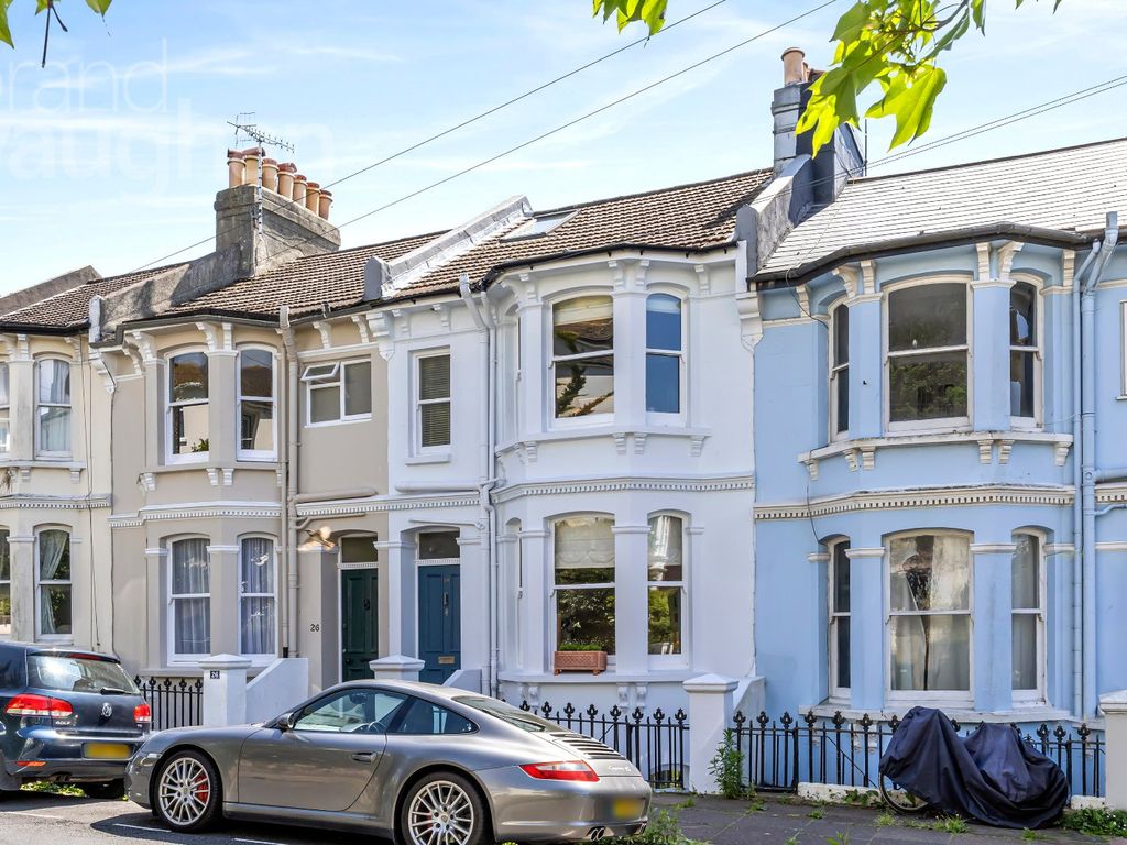 4 bed terraced house for sale in Richmond Road, Brighton, East Sussex