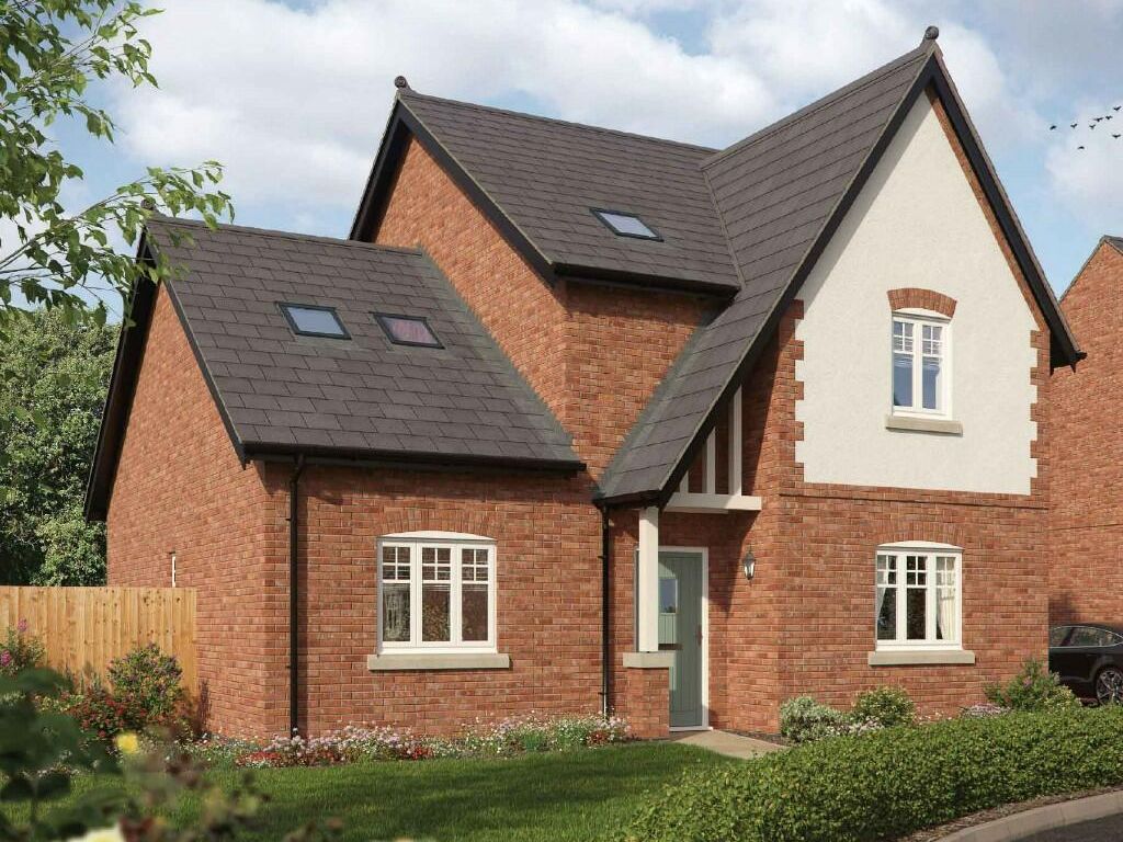 New home, 3 bed detached house for sale in Heather Lane, Ravenstone