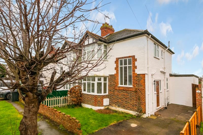 3 bed semidetached house for sale in Summer Avenue, East Molesey KT8