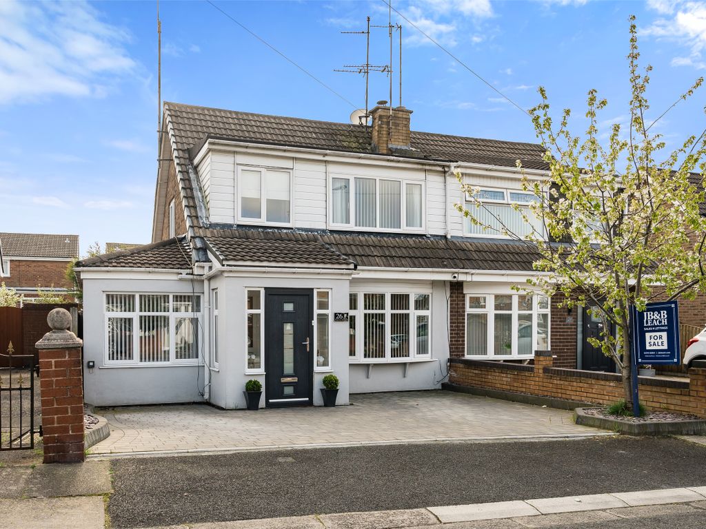 3 bed semidetached house for sale in Mowbray Avenue, Laffak, St Helens