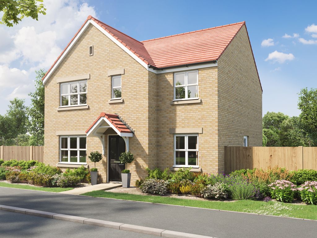 New home, 5 bed detached house for sale in "The Kielder" at Higher