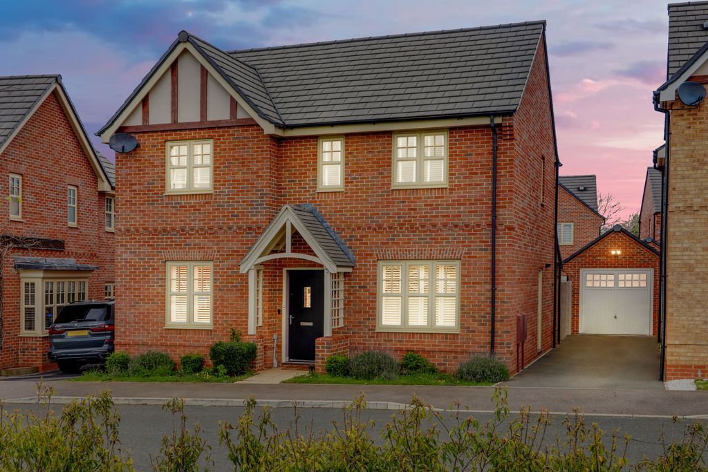 4 bed detached house for sale in Hanging Barrows, Boughton, Northampton